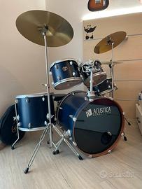 Batteria dixon fuse satin blue