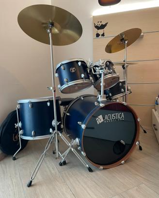 Batteria dixon fuse satin blue
