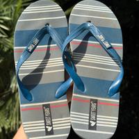 Infradito Sweet Years uomo 44/45 – righe blu/rosse