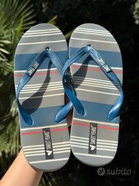 Infradito Sweet Years uomo 44/45 – righe blu/rosse