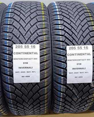 4 GOMME 205 55 16 CONTINENTAL INV RIF4088
