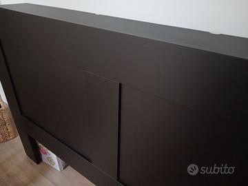 Testiera Ikea brimnes nero