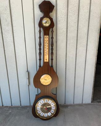 Orologio vintage funzionante con termometro