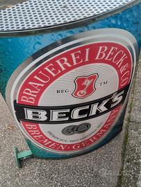 insegna birra BECKs