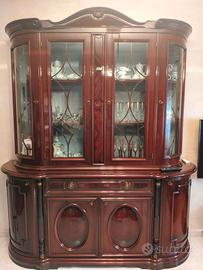 Mobili soggiorno classico in legno massello