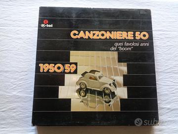 LP 10 p.CANZONIERE  50 quei favolosi anni del boom