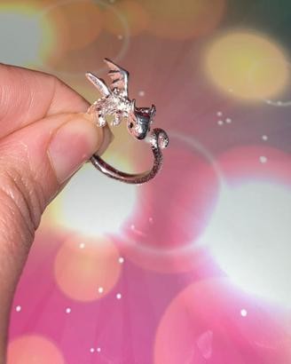 anello drago regolabile