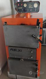 Caldaia a legna inox fiamma inversa