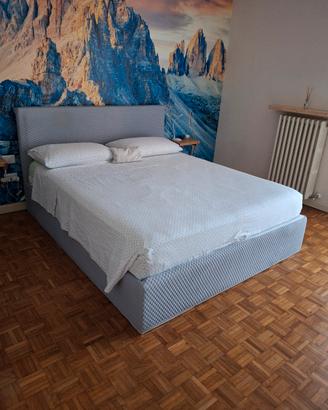 Letto matrimoniale contenitore