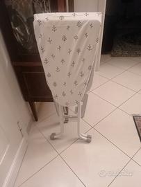 Asse da stiro pieghevole in due