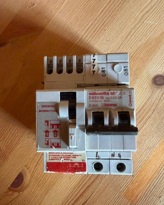 Magnetotermico differenzile Bticino 15A