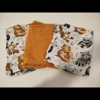 3 mussole 70x80 cotone come nuove tutto €5