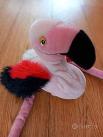 Fenicottero rosa peluche