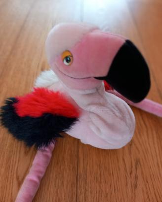Fenicottero rosa peluche