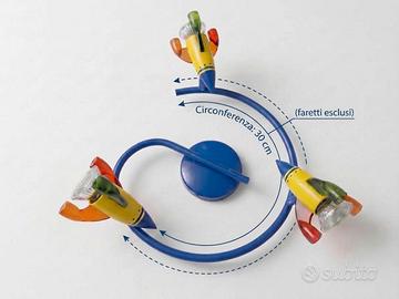 Plafoniera da soffitto con faretti LED