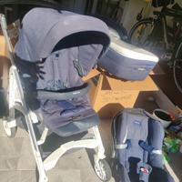 🍼 Trio Inglesina Sailor Blu con base Isofix
