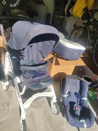 🍼 Trio Inglesina Sailor Blu con base Isofix
