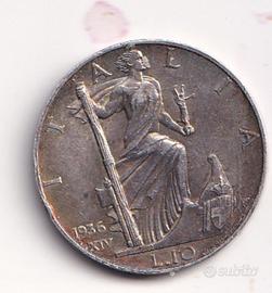 10 lire 1936  - impero - vem III