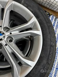 Cerchi con gomme nuove bmw x3