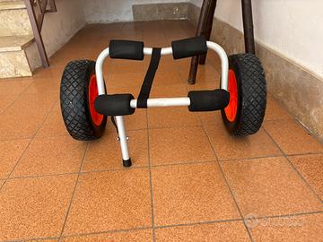 Carrello per trasporto kayak