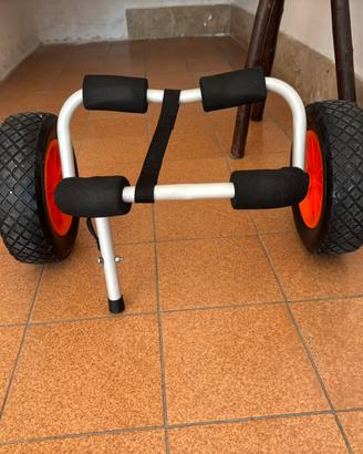 Carrello per trasporto kayak