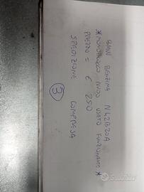 MONOBLOCCO NUDO USATO FUNZIONANTE BMW N42B20A