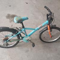 bici blu bambino