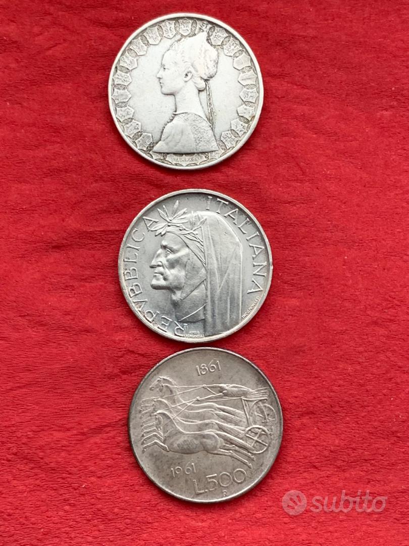 Monete da 500 lire in argento - Collezionismo In vendita a Gorizia
