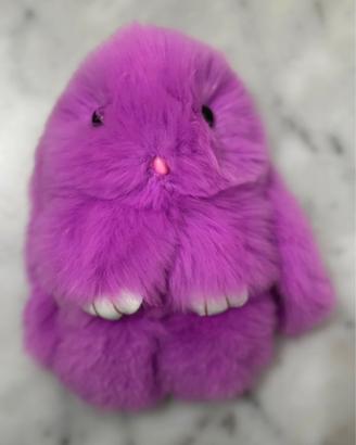 portachiavi peluche coniglio