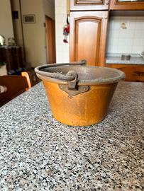 Piccolo pentolino in rame 15cm