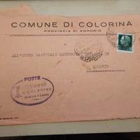 Documento Postale 1944 Comune di Colorina (SO) - 2