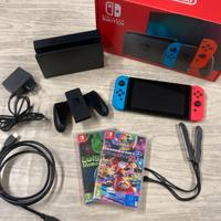 Nintendo Switch (2021) 32GB con accessori e giochi