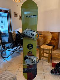 Tavola snow 155 attacchi clew