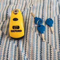 bloccadisco oxford allarmato