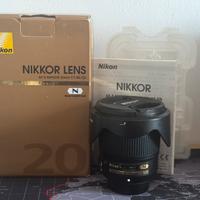 Nikon AF-S Nikkor 20mm f/1.8G ED