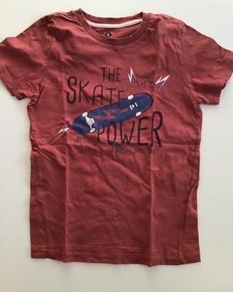 T-shirt bambino 10 anni skateboard