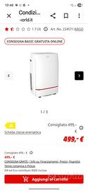 condizionatore portatile marca ARGO