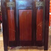 Testiere letto anni 50/60 in lamierino decorato