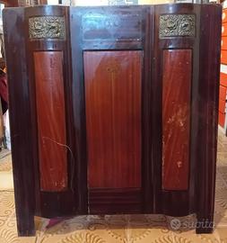 Testiere letto anni 50/60 in lamierino decorato