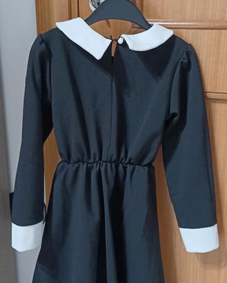 Vestito Carnevale Mercoledì Addams