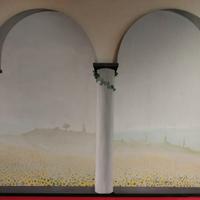 trompe l'oeil  pannello cm.188 x cm 125 (altezza)