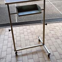 CARRELLO X SCRIVERE CON RUOTE 