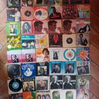 lotto 90 dischi in vinile 45 giri vintage