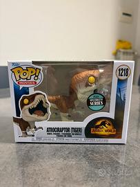Funko Pop! Atrociraptor (Tiger) 1218 - Jurassic W.