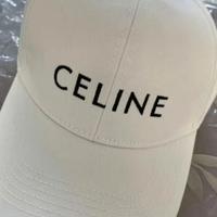 Cappello classico bianco celine M