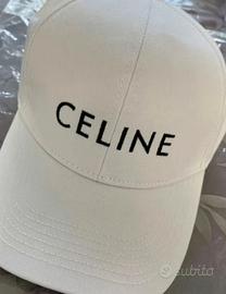 Cappello classico bianco celine M