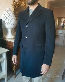 cappotto blu di cashmare  di Hamsik Napoli calcio 