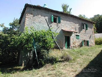 Rustico panoramico con terreno