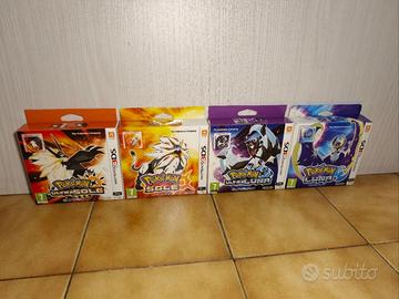 Set 4 Giochi Pokemon 3DS Fan Edition