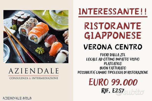 Ristorante centro verona ad impatto visivo